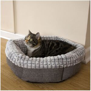 Rosewood 40 Winks Tweed And Plush Bed 48cm (19'') Rosewood 40 Winks Tweed And Plush Bed 48cm (19'')