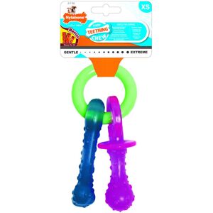 Interpet Nylabone Puppy Teething Chew Pacifier Bacon Xsmall Interpet Nylabone Puppy Teething Chew Pacifier Bacon Xsmall