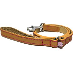 Rosewood Luxury Leather Lead Tan 3/4'' X 40'' Rosewood Luxury Leather Lead Tan 3/4'' X 40''