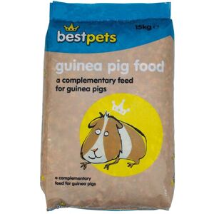 Bell Bestpets Guinea Pig Food (15kg) - Balanced, fibre-rich Pellet Mix with Essential Bell Bestpets Guinea Pig Food (15kg) - Balanced, fibre-rich Pellet Mix with Essential
