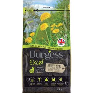 Burgess Excel Adult Rabbit Natures Blend Food - Rabbit Food Burgess Excel Adult Rabbit Natures Blend Food - Rabbit Food