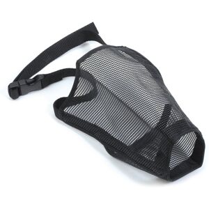 Ancol Nylon Mesh Muzzle Black Sz 2 Ancol Nylon Mesh Muzzle Black Sz 2