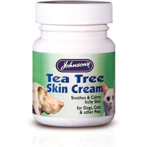 Johnson's Veterinary Jvp Dog & Cat Tea Tree Antiseptic Skin Cream 50g Johnson's Veterinary Jvp Dog & Cat Tea Tree Antiseptic Skin Cream 50g
