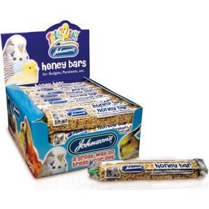 Johnson's Veterinary Jvp Treat2eat Budgie Honey Bar 35g (Pack of 40) Johnson's Veterinary Jvp Treat2eat Budgie Honey Bar 35g (Pack of 40)