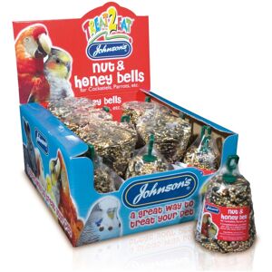 Johnsons Nut Honey Bells Bird Food - Cockatiel & Parrot - 15 Pack Johnsons Nut Honey Bells Bird Food - Cockatiel & Parrot - 15 Pack