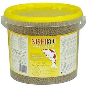 Nishikoi Wheatgerm Pond Fish Food 2.5kg 6mm Large Pellet Nishikoi Wheatgerm Pond Fish Food 2.5kg 6mm Large Pellet