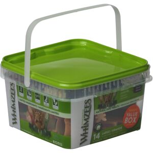 Whimzees Natural Dental Dog Treats, Value Box Mixed Shapes, Large, 14 Pieces Whimzees Natural Dental Dog Treats, Value Box Mixed Shapes, Large, 14 Pieces