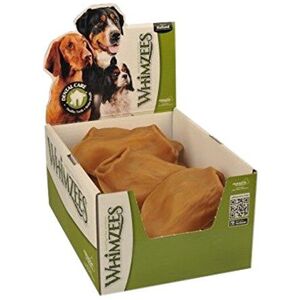 Whimzees Natural Dog Treat Veggie Ear - Dental Support - 18 Pieces Whimzees Natural Dog Treat Veggie Ear - Dental Support - 18 Pieces