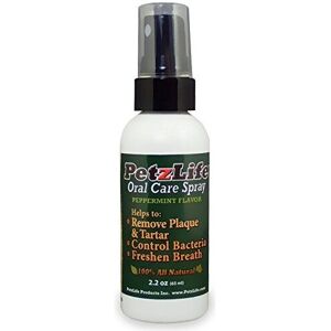 Petzlife All Natural Oral Care Spray for Pets Dental Health, 65ml Petzlife All Natural Oral Care Spray for Pets Dental Health, 65ml