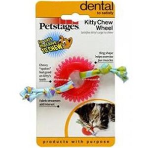 Petsta 716110 5 x 2 in.Kitty Chew Wheel Cat Toy Petsta 716110 5 x 2 in.Kitty Chew Wheel Cat Toy