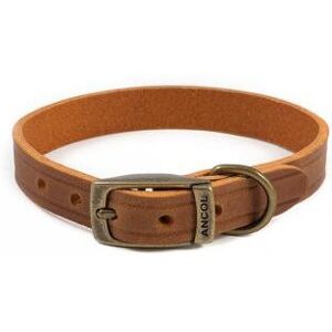 Ancol Heritage Latigo Leather Collar Chestnut 32mm X55-63cm Sz 8 Ancol Heritage Latigo Leather Collar Chestnut 32mm X55-63cm Sz 8