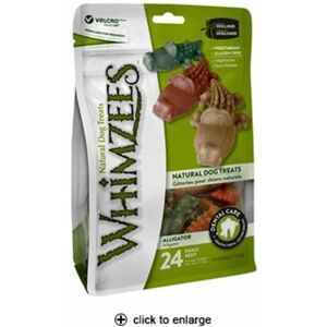 Paragon 154043 12.7 oz Whimzees Alligator Dental Dog Treats, Small Paragon 154043 12.7 oz Whimzees Alligator Dental Dog Treats, Small