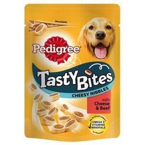 Pedigree Tasty Bites Cheesy Nibbles Dog Treats (Pack Of 8) Pedigree Tasty Bites Cheesy Nibbles Dog Treats (Pack Of 8)