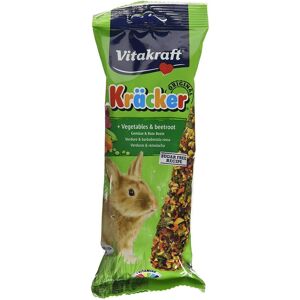 (One Size, Vegetable & Beetroot) Vitakraft Rabbit Kracker Treat (Pack Of 5) (One Size, Vegetable & Beetroot) Vitakraft Rabbit Kracker Treat (Pack Of 5)