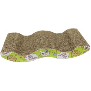 Unbranded Cat Scratching Cardboard, X-Large 43 x 22 x 4 cm Unbranded Cat Scratching Cardboard, X-Large 43 x 22 x 4 cm