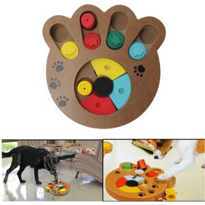 Unbranded Pet Dog Wooden Game IQ Training Toy Interactive Food Dispensing Puzzle Unbranded Pet Dog Wooden Game IQ Training Toy Interactive Food Dispensing Puzzle