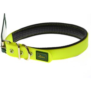 (Neon Yellow, 25mm x 65cm) Hunter Convenience Comfort Collar (Neon Yellow, 25mm x 65cm) Hunter Convenience Comfort Collar