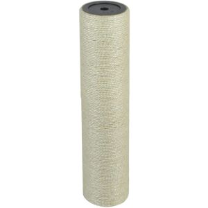 vidaXL Cat Scratching Post 8x35cm 10mm Beige Kitten Scratch Pole Stand Tree vidaXL Cat Scratching Post 8x35cm 10mm Beige Kitten Scratch Pole Stand Tree