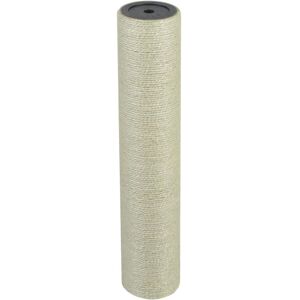 vidaXL Cat Scratching Post 8x40cm 10mm Beige Kitten Scratch Pole Stand Tree vidaXL Cat Scratching Post 8x40cm 10mm Beige Kitten Scratch Pole Stand Tree