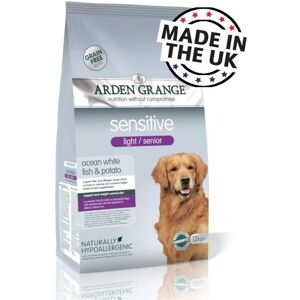 (12kg bag) Arden Grange Sensitive Senior/Light Grain-Free Ocean White Fish & Pot (12kg bag) Arden Grange Sensitive Senior/Light Grain-Free Ocean White Fish & Pot