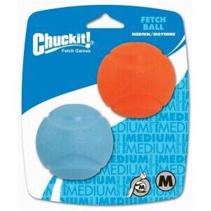 Chuckit! Fetch Ball - Medium - 2 Pack - Dog Toy Chuckit! Fetch Ball - Medium - 2 Pack - Dog Toy