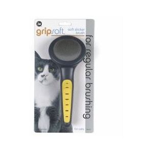 JW Gripsoft Grooming Cat Slicker Brush - 36725 JW Gripsoft Grooming Cat Slicker Brush - 36725