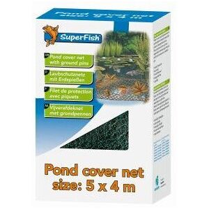 SuperFish Pond Cover Net With 14 Pegs 5x4m - 669710 SuperFish Pond Cover Net With 14 Pegs 5x4m - 669710