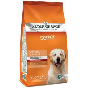 Arden Grange Senior - Chicken & Rice Dog Food Dry Mix 12 kg Arden Grange Senior - Chicken & Rice Dog Food Dry Mix 12 kg