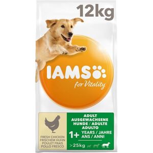 IAMS for Vitality Adult Large Dog Food Chicken 12kg IAMS for Vitality Adult Large Dog Food Chicken 12kg