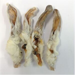 Express Pet Supplies (200g (10-15 Ears)) Rabbit Ears Natural with fur Hair Dog Treat Chew Express Pet Supplies (200g (10-15 Ears)) Rabbit Ears Natural with fur Hair Dog Treat Chew