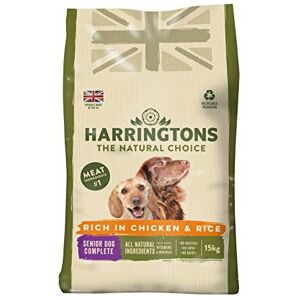Harringtons Complete Senior Dry Dog Food Rich in Chicken & Rice 15kg Harringtons Complete Senior Dry Dog Food Rich in Chicken & Rice 15kg