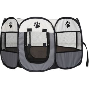 Unbranded (Gray) Pet Cage Kennel Soft Fabric Dog Playpen Cage Unbranded (Gray) Pet Cage Kennel Soft Fabric Dog Playpen Cage