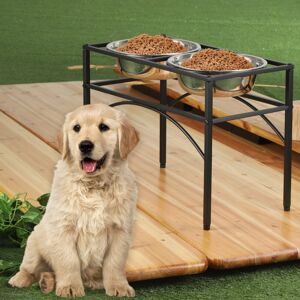 Unbranded Dual Elevated Stand Bowl Dog Puppy Feeder Bowl Pet Food Bowl Stand Unbranded Dual Elevated Stand Bowl Dog Puppy Feeder Bowl Pet Food Bowl Stand