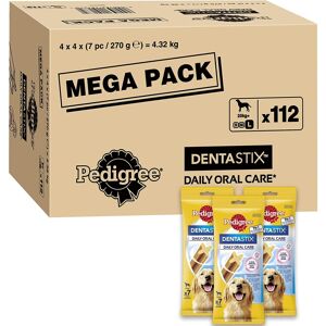 Pedigree Dentastix Dental Care Chews Large Dog Treats 112 Sticks Pedigree Dentastix Dental Care Chews Large Dog Treats 112 Sticks