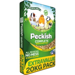 Peckish Bird Food - Wild Seed & Nut Mix 20kg Peckish Bird Food - Wild Seed & Nut Mix 20kg