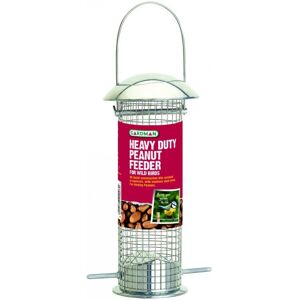 Gardman Aluminium Peanut Feeder, Feed Safe Coating, Holds 270g of Peanuts, 23cm Gardman Aluminium Peanut Feeder, Feed Safe Coating, Holds 270g of Peanuts, 23cm