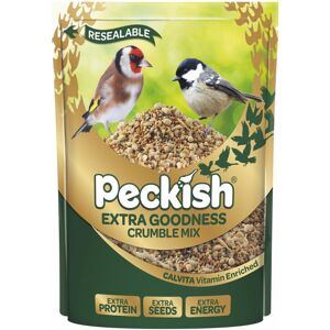 Peckish Extra Goodness Crumble Mix For Wild Birds, Feeding, Extra Energy - 1 Kg Peckish Extra Goodness Crumble Mix For Wild Birds, Feeding, Extra Energy - 1 Kg