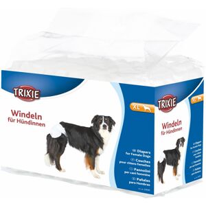 (XL (40 to 58 cm)) Trixie Disposable Female Dog Diapers (XL (40 to 58 cm)) Trixie Disposable Female Dog Diapers