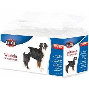 (XS - S (20 to 28 cm)) Trixie Disposable Female Dog Diapers (XS - S (20 to 28 cm)) Trixie Disposable Female Dog Diapers