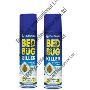 2 X 200ml PestShield BED BUG KILLER SPRAY -Tick Mites Bugs Terminator 2 X 200ml PestShield BED BUG KILLER SPRAY -Tick Mites Bugs Terminator