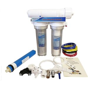 Finerfilters 3 Stage Aquarium Reverse Osmosis Unit For Marine, Tropical and Dis Finerfilters 3 Stage Aquarium Reverse Osmosis Unit For Marine, Tropical and Dis