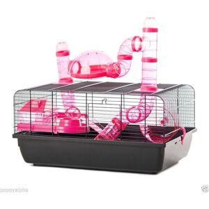 Little-Friends The Landmark Pink Hamster Cage Little-Friends The Landmark Pink Hamster Cage