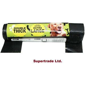 12 X Tidyz XXX Large Strong Doggy Waste Poo Bags With Tie Handle - 50 Bags 12 X Tidyz XXX Large Strong Doggy Waste Poo Bags With Tie Handle - 50 Bags