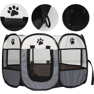 Unbranded (Gray) Large Soft Foldable Pet Cage Puppy Playpen Unbranded (Gray) Large Soft Foldable Pet Cage Puppy Playpen