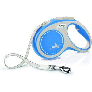 Flexi Tape Soft Grip Retractable Lead Medium Dog Blue Leash 5m Flexi Tape Soft Grip Retractable Lead Medium Dog Blue Leash 5m