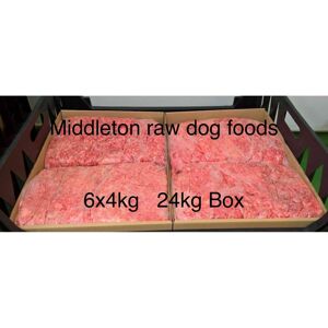 Middleton raw dog food Dog Food Frozen Chicken Mince 6x 4kg bags 24kg box. Middleton raw dog food Dog Food Frozen Chicken Mince 6x 4kg bags 24kg box.