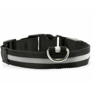 Unbranded (Black, M) Battery Operated LED Flashing Luminous Safety Night Light Up Dog Pet Unbranded (Black, M) Battery Operated LED Flashing Luminous Safety Night Light Up Dog Pet