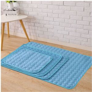 Unbranded (Blue, XL(100*70cm)) Cooling Pet Mat Unbranded (Blue, XL(100*70cm)) Cooling Pet Mat