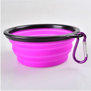 Unbranded (Purple) Dog Pet Portable Water Feeding Collapsible Bowl Unbranded (Purple) Dog Pet Portable Water Feeding Collapsible Bowl