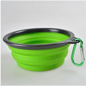 Unbranded (Green) Dog Pet Portable Water Feeding Collapsible Bowl Unbranded (Green) Dog Pet Portable Water Feeding Collapsible Bowl